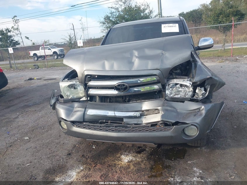 2006 Toyota Tundra Sr5 V8 VIN: 5TBET34196S503154 Lot: 43788842