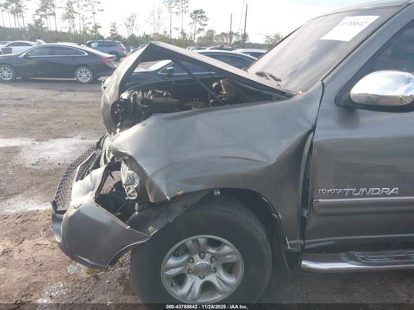 2006 Toyota Tundra Sr5 V8 VIN: 5TBET34196S503154 Lot: 43788842