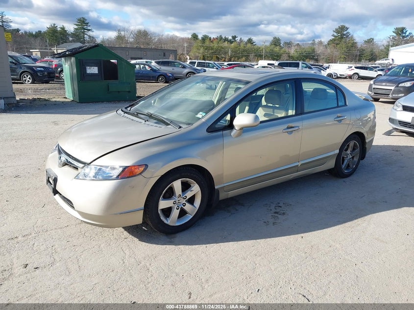 1HGFA16887L065411 2007 HONDA CIVIC photo no. 2
