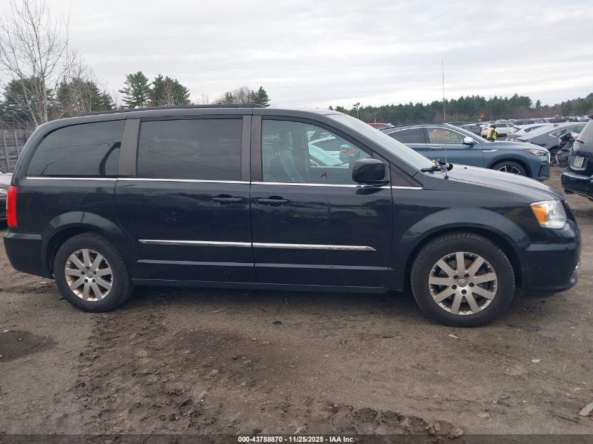 2016 Chrysler Town & Country Touring VIN: 2C4RC1BG7GR110753 Lot: 43788870