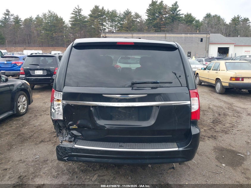 2016 Chrysler Town & Country Touring VIN: 2C4RC1BG7GR110753 Lot: 43788870