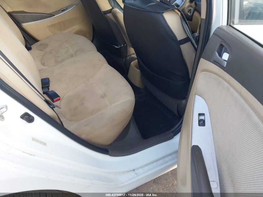 2014 Hyundai Accent Gls VIN: KMHCT4AE5EU703739 Lot: 43788917