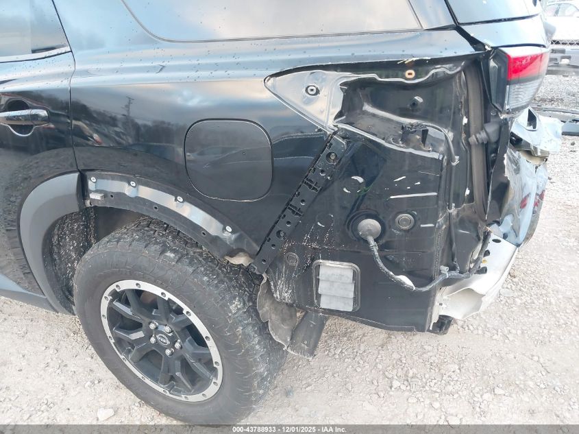 2024 Nissan Pathfinder Rock Creek 4Wd VIN: 5N1DR3BDXRC243637 Lot: 43788933