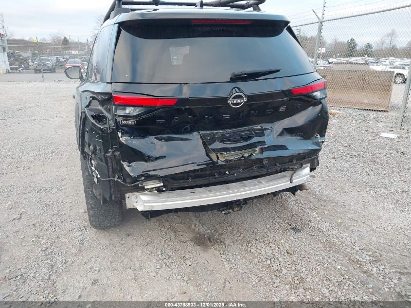 2024 Nissan Pathfinder Rock Creek 4Wd VIN: 5N1DR3BDXRC243637 Lot: 43788933