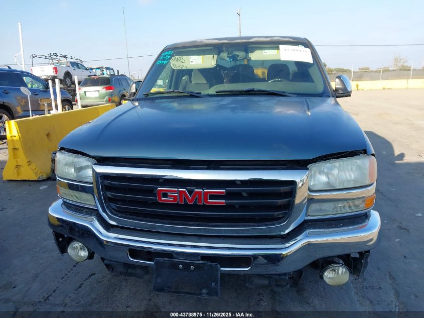 2006 GMC Sierra 1500 Sle1 VIN: 1GTEC19V46Z225740 Lot: 43788975