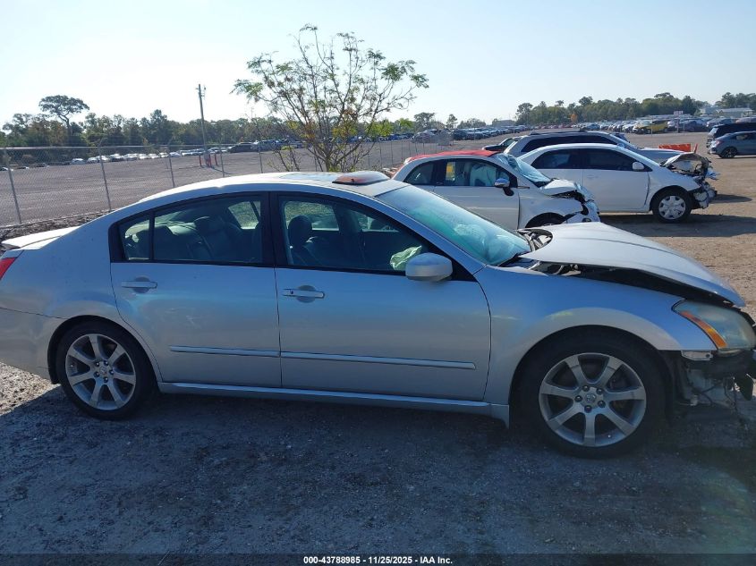 2007 Nissan Maxima 3.5 Se VIN: 1N4BA41E87C835740 Lot: 43788985