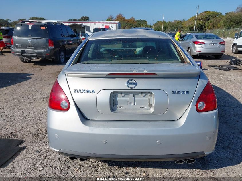 2007 Nissan Maxima 3.5 Se VIN: 1N4BA41E87C835740 Lot: 43788985