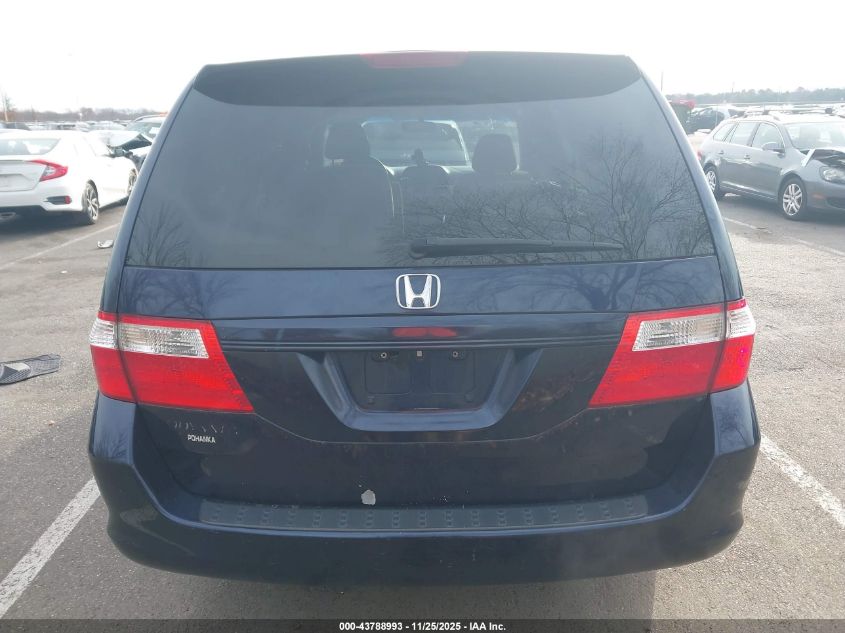 2007 Honda Odyssey Lx VIN: 5FNRL38227B134073 Lot: 43788993