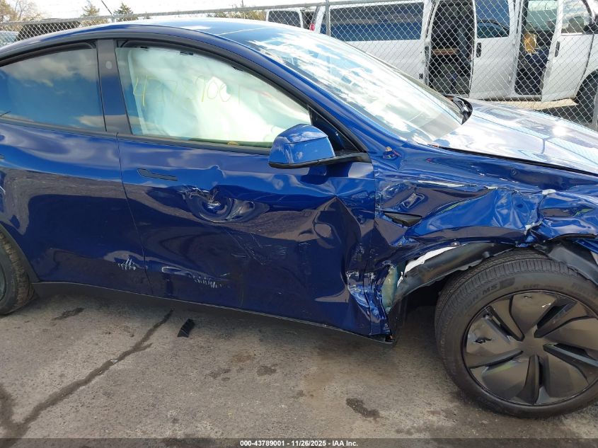 2026 Tesla Model Y Long Range Dual Motor All-Wheel Drive/Long Range Launch Series VIN: 7SAYGDEEXTA501042 Lot: 43789001