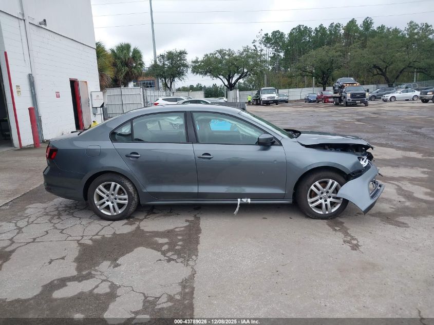 2018 Volkswagen Jetta 1.4T S VIN: 3VW2B7AJ6JM251118 Lot: 43789026