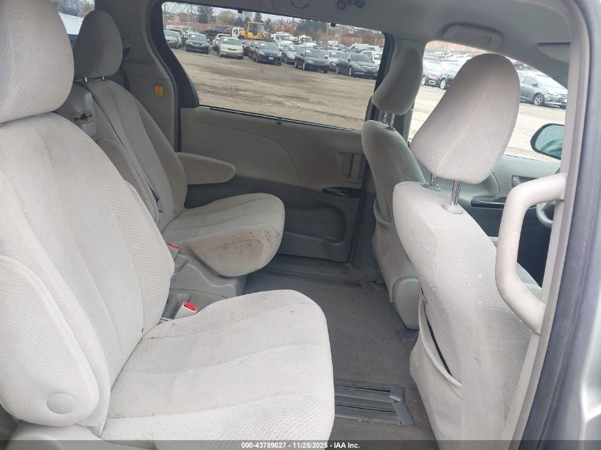 2012 Toyota Sienna Le V6 8 Passenger VIN: 5TDKK3DC3CS234076 Lot: 43789027