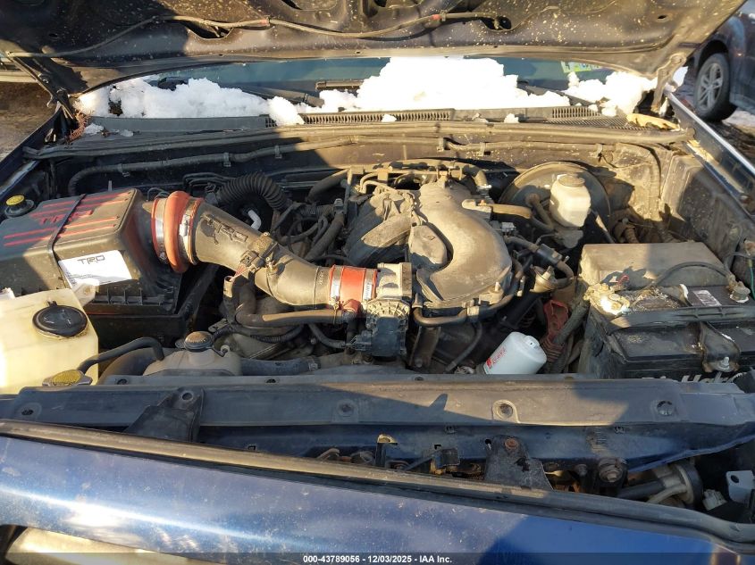 2005 Toyota Tacoma Base V6 VIN: 5TEMU52N75Z134328 Lot: 43789056