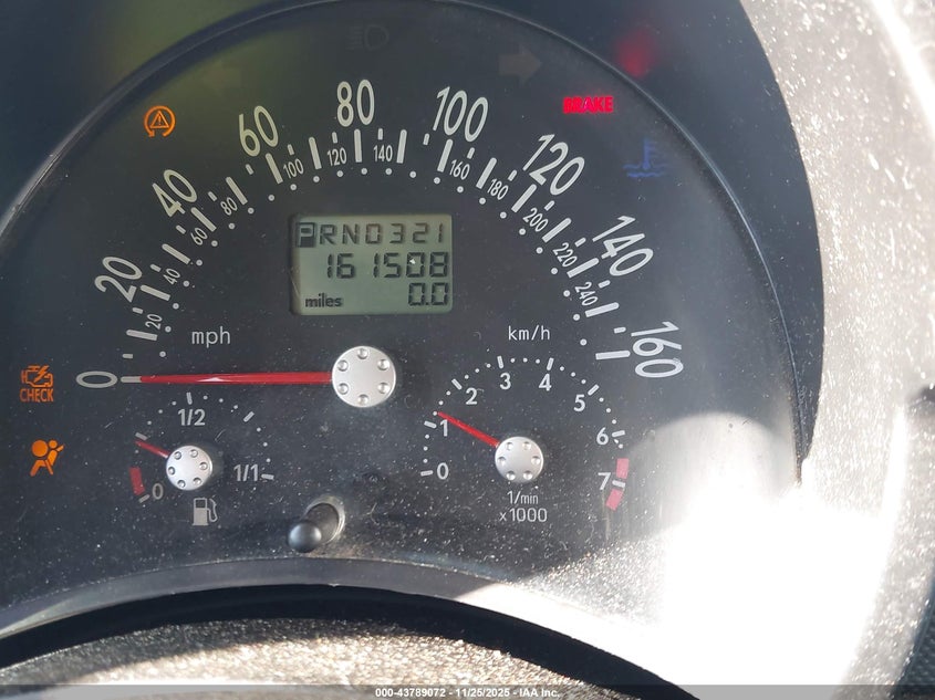 2003 Volkswagen New Beetle Glx VIN: 3VWDD21C73M436076 Lot: 43789072