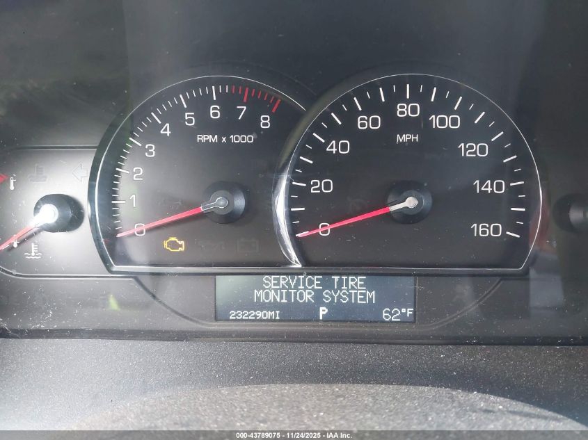 2008 Cadillac Srx V6 VIN: 1GYEE637380126796 Lot: 43789075