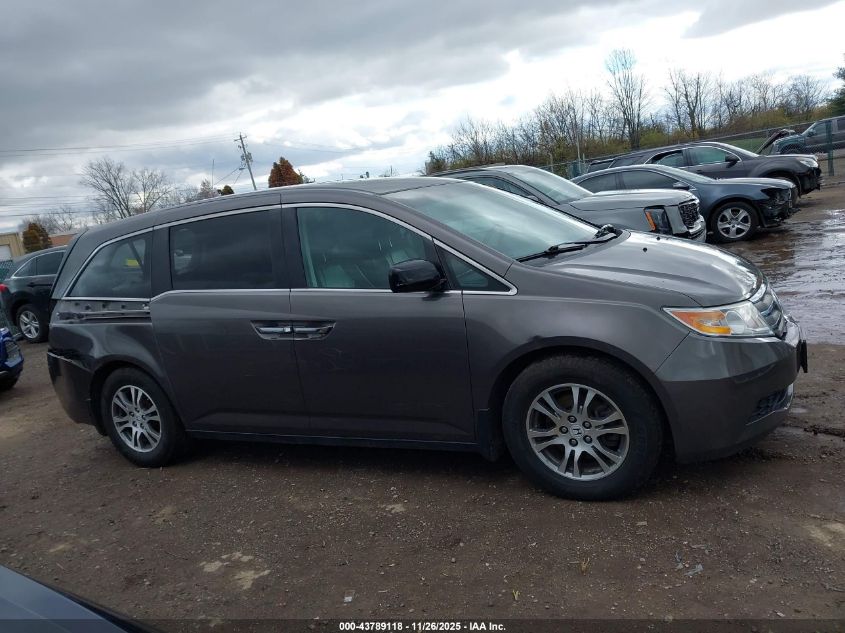 2012 Honda Odyssey Ex-L VIN: 5FNRL5H61CB035527 Lot: 43789118