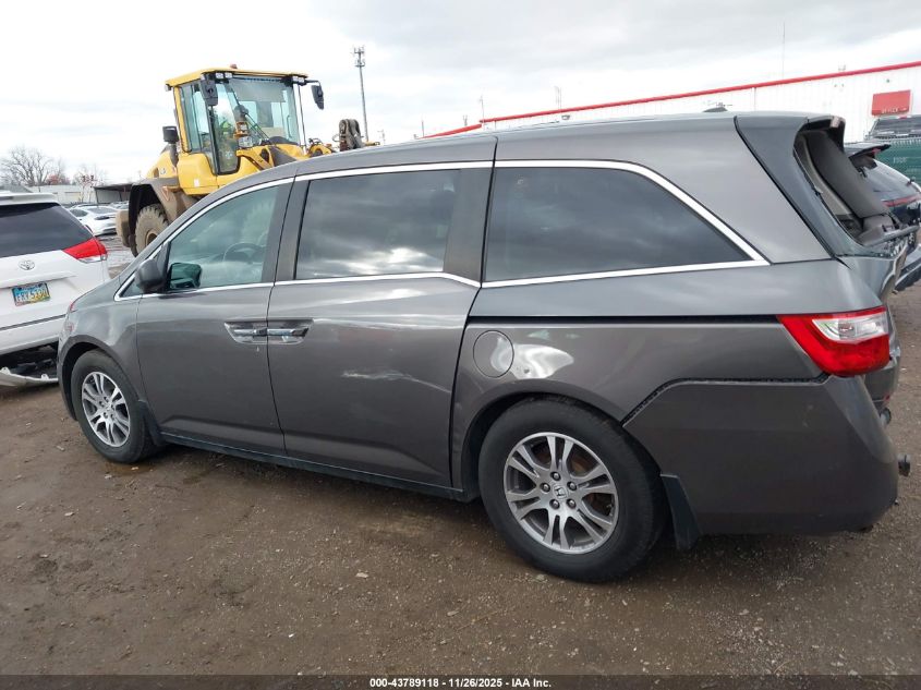 2012 Honda Odyssey Ex-L VIN: 5FNRL5H61CB035527 Lot: 43789118