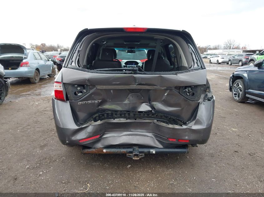 2012 Honda Odyssey Ex-L VIN: 5FNRL5H61CB035527 Lot: 43789118