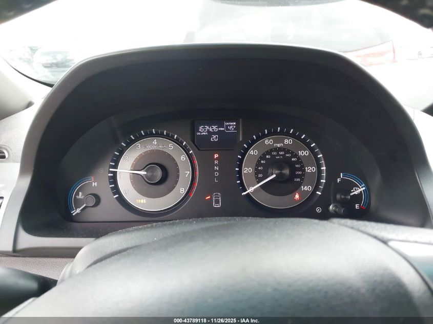 2012 Honda Odyssey Ex-L VIN: 5FNRL5H61CB035527 Lot: 43789118