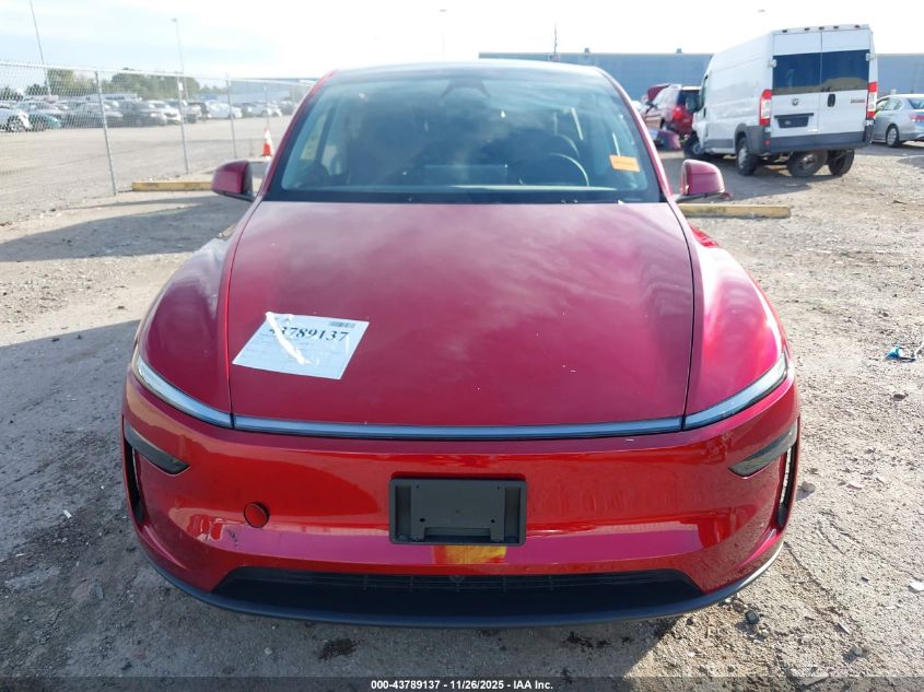 2026 Tesla Model Y Long Range Dual Motor All-Wheel Drive/Long Range Launch Series VIN: 7SAYGDEE2TA396643 Lot: 43789137