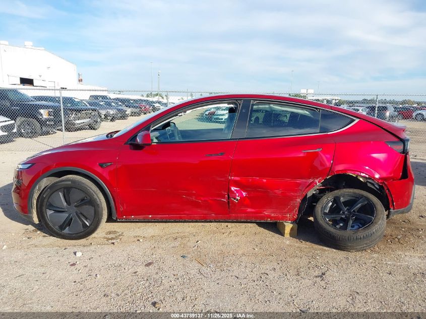 2026 Tesla Model Y Long Range Dual Motor All-Wheel Drive/Long Range Launch Series VIN: 7SAYGDEE2TA396643 Lot: 43789137