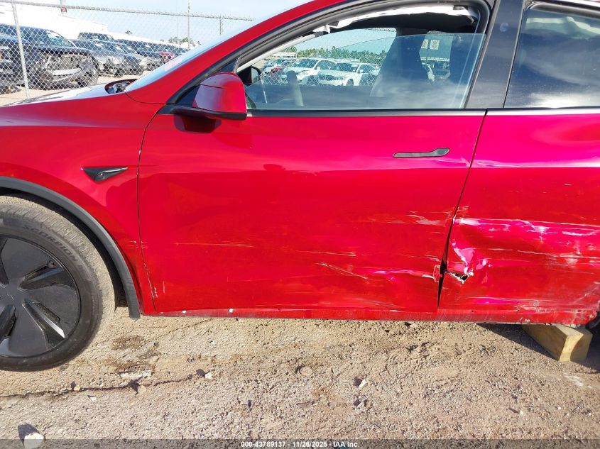 2026 Tesla Model Y Long Range Dual Motor All-Wheel Drive/Long Range Launch Series VIN: 7SAYGDEE2TA396643 Lot: 43789137