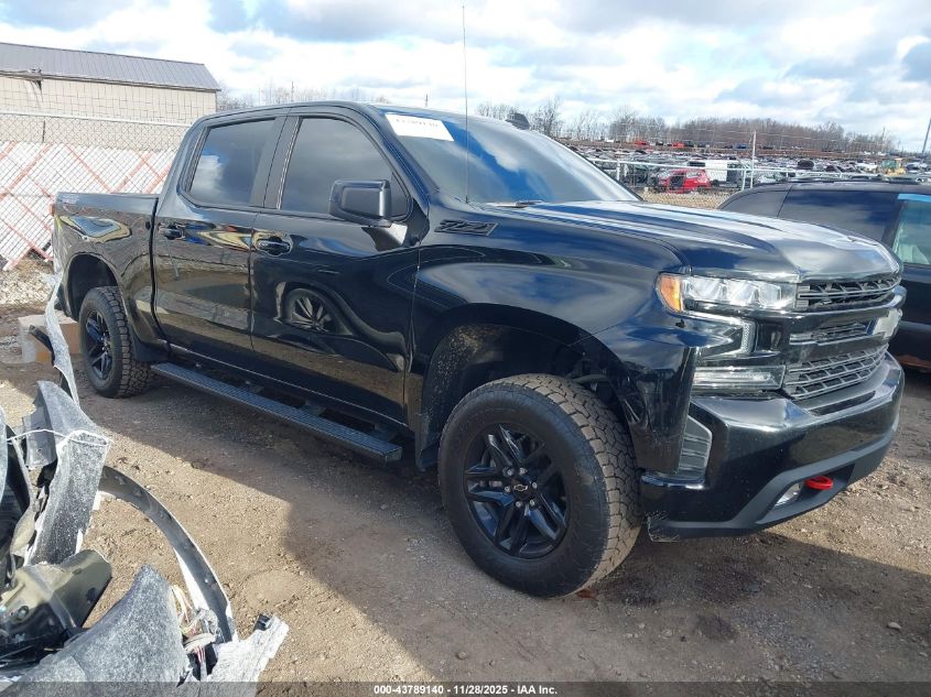 2022 Chevrolet Silverado 1500 Ltd 4Wd Short Bed Lt Trail Boss VIN: 3GCPYFED7NG170297 Lot: 43789140