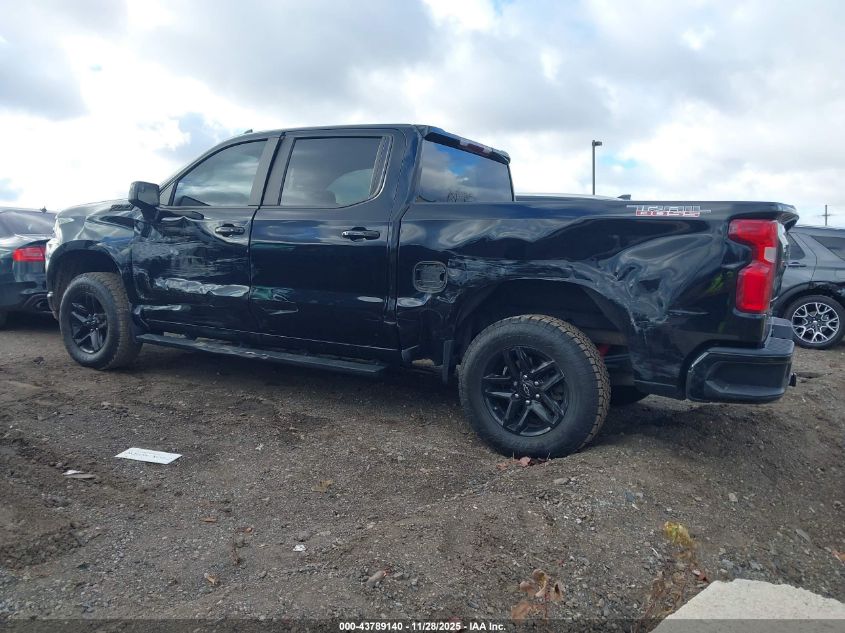 2022 Chevrolet Silverado 1500 Ltd 4Wd Short Bed Lt Trail Boss VIN: 3GCPYFED7NG170297 Lot: 43789140