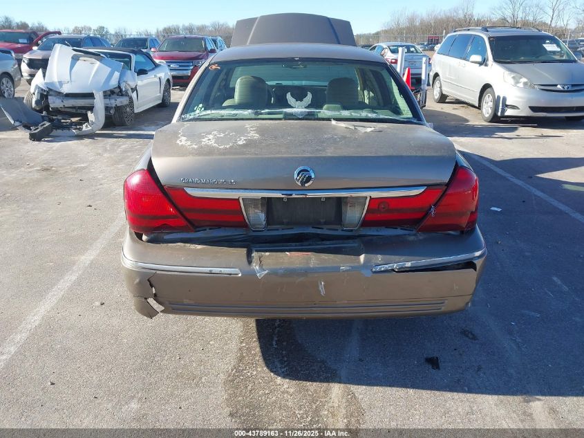 2004 Mercury Grand Marquis Ls VIN: 2MEFM75W44X697358 Lot: 43789163