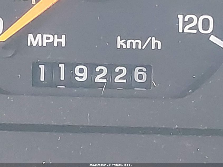 1998 Ford Mustang VIN: 1FAFP444XWF192162 Lot: 43789183