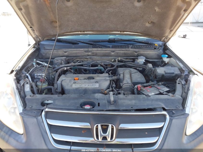 2005 Honda Cr-V Ex VIN: JHLRD78805C042191 Lot: 43789217