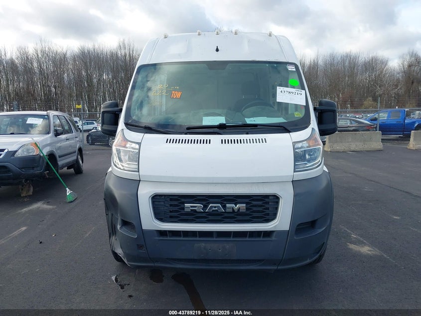 2020 Ram Promaster 1500 High Roof 136 Wb VIN: 3C6TRVBG5LE127159 Lot: 43789219