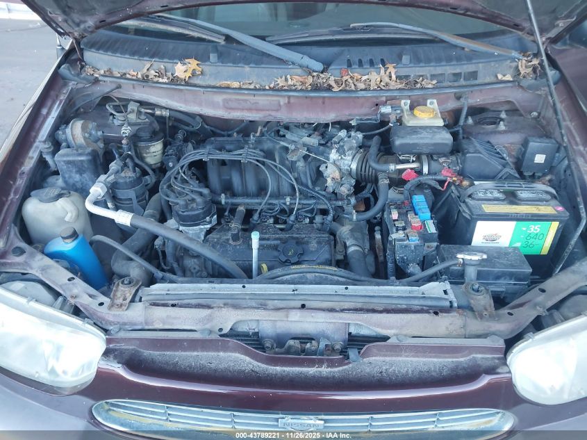 2000 Nissan Quest Gle/Gxe/Se-Cloth/Se-Leather VIN: 4N2XN11T2YD816997 Lot: 43789221