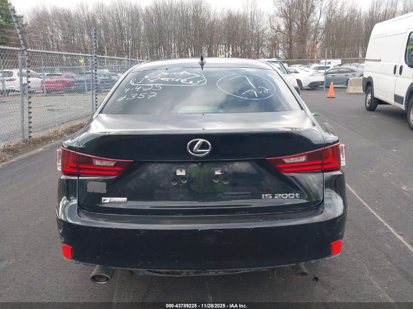 2016 Lexus Is 200T VIN: JTHBA1D21G5034886 Lot: 43789225
