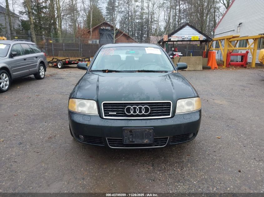 2004 Audi A6 2.7T S-Line VIN: WAUCD64B64N098988 Lot: 43789359