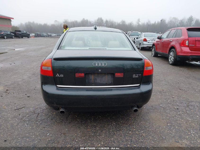2004 Audi A6 2.7T S-Line VIN: WAUCD64B64N098988 Lot: 43789359
