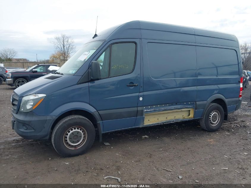 2018 Mercedes-Benz Sprinter 2500 Standard Roof V6 VIN: WD3PE7CDXJP643157 Lot: 43789372