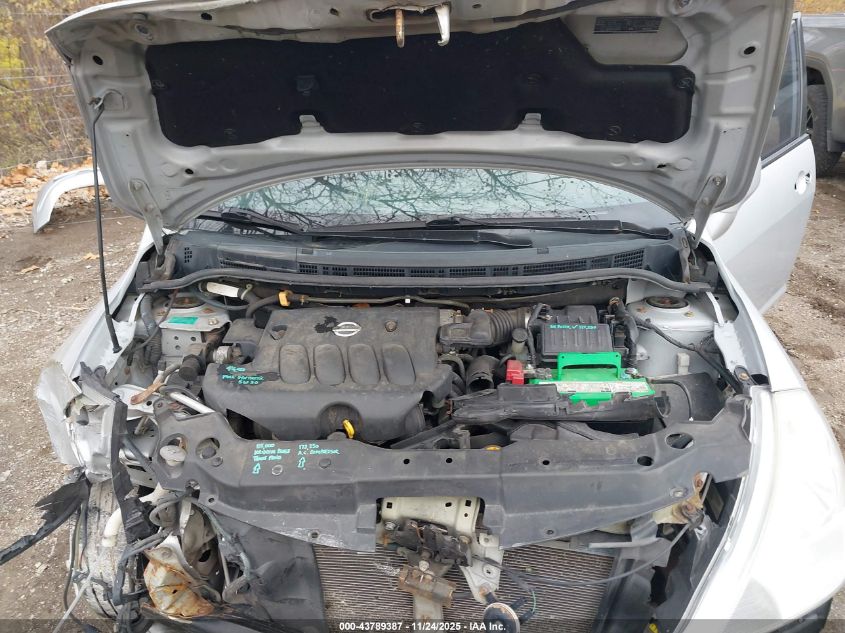 2008 Nissan Versa 1.8S VIN: 3N1BC13E58L442884 Lot: 43789387