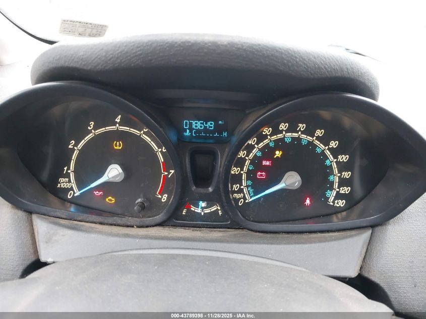 2014 Ford Fiesta S VIN: 3FADP4AJ7EM127642 Lot: 43789398