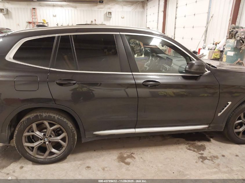 2024 BMW X3 xDrive30I VIN: WBX57DP08RN263662 Lot: 43789412