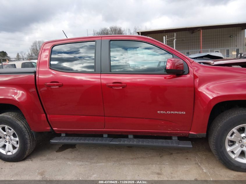 2021 Chevrolet Colorado 4Wd Short Box Lt VIN: 1GCGTCEN5M1293079 Lot: 43789429
