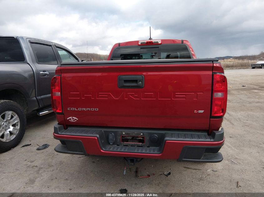 2021 Chevrolet Colorado 4Wd Short Box Lt VIN: 1GCGTCEN5M1293079 Lot: 43789429