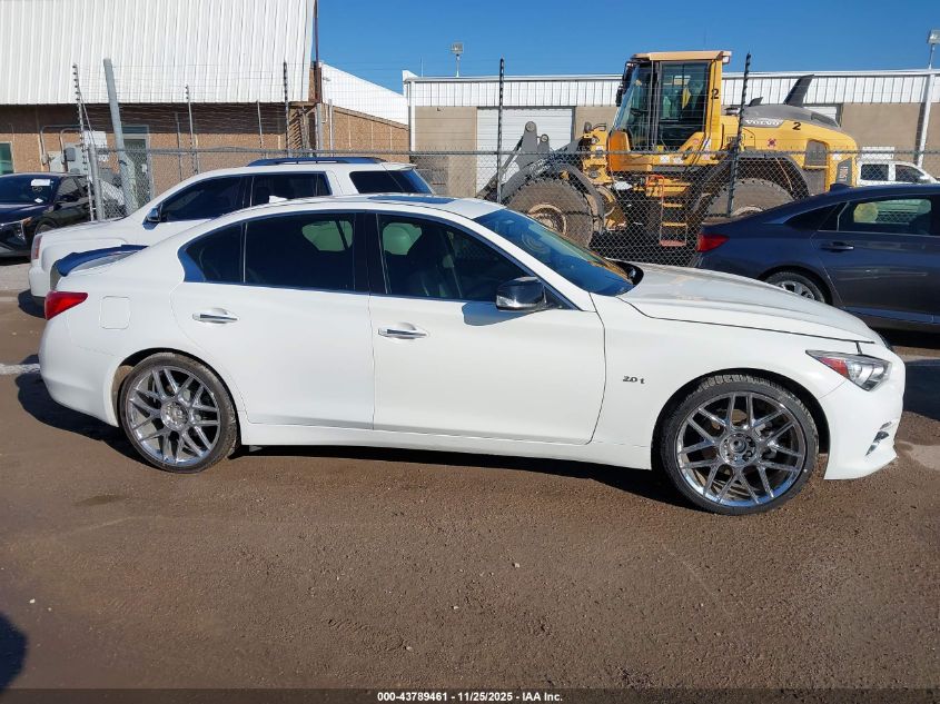 2017 Infiniti Q50 2.0T Base VIN: JN1CV7AP0HM641451 Lot: 43789461