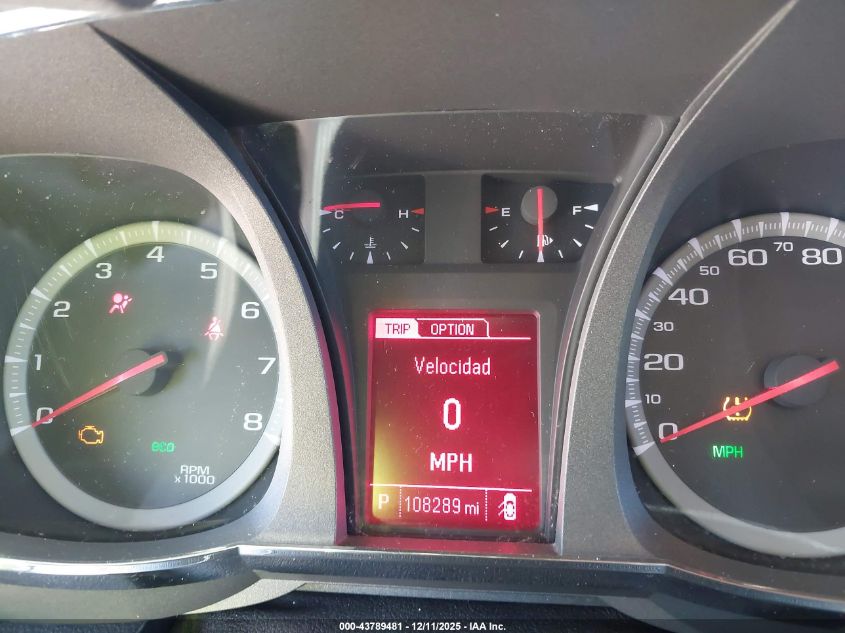 2016 GMC Terrain Sle-1 VIN: 2GKALMEK4G6106874 Lot: 43789481