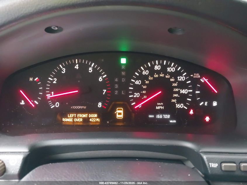 2002 Lexus Ls 430 VIN: JTHBN30F020060507 Lot: 43789482