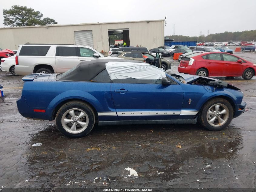 2007 Ford Mustang V6 Deluxe/V6 Premium VIN: 1ZVFT84N675242842 Lot: 43789487