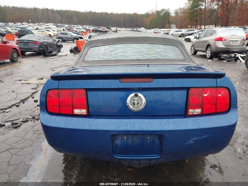 2007 Ford Mustang V6 Deluxe/V6 Premium VIN: 1ZVFT84N675242842 Lot: 43789487