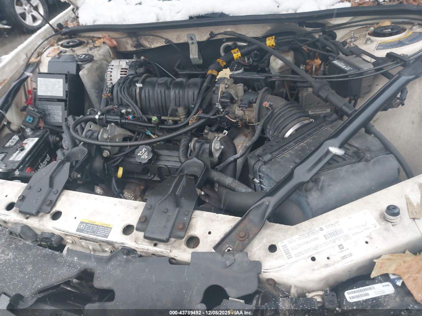 2003 Chevrolet Impala Ls VIN: 2G1WH52K139105549 Lot: 43789492