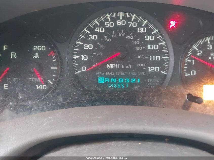 2003 Chevrolet Impala Ls VIN: 2G1WH52K139105549 Lot: 43789492