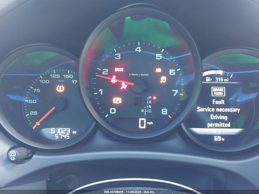 2020 Porsche Macan VIN: WP1AA2A51LLB09186 Lot: 43789495