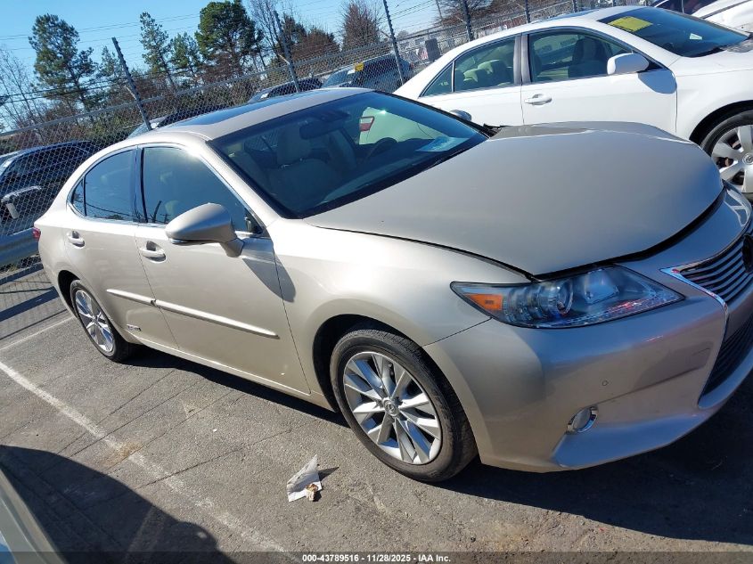 2013 Lexus Es 300H VIN: JTHBW1GG0D2037431 Lot: 43789516